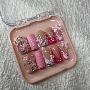 Acrylic press on junk nails